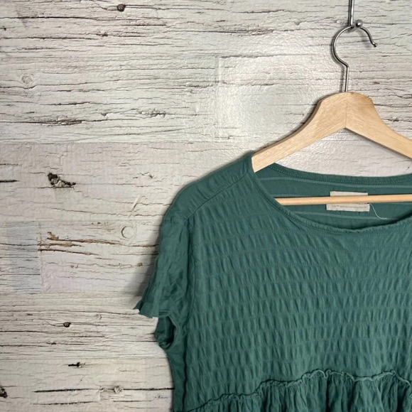 Urban outfitters oversized green blouse top size xs - Picture 3 of 9